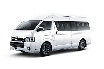 Toyoto VIP Commuter VAN - No. 1 Luxury Airport Rentals in India near me - ProRido Car Rental